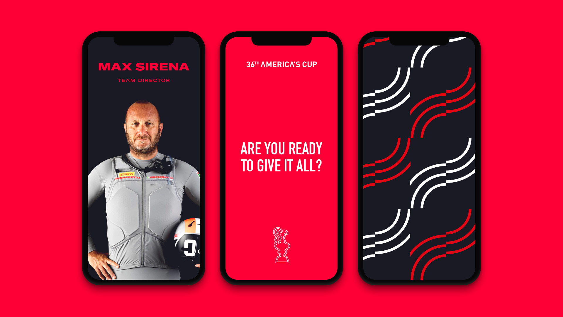 Prada America's Cup — sistema editoriale e mobile